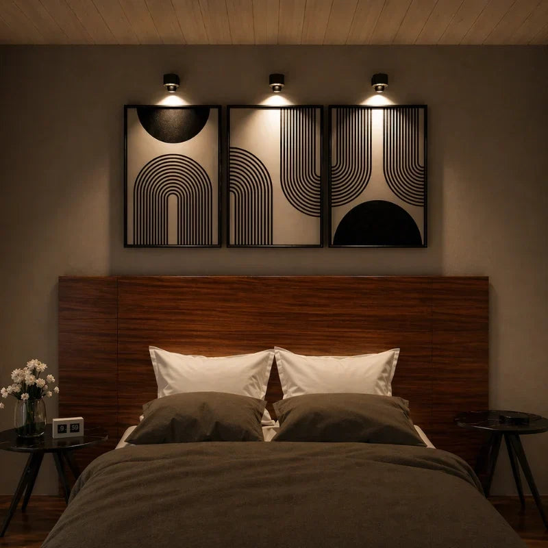 Cordless Wall Lamp, Magnetic Rechargeable Reading Light, Touch or Remote