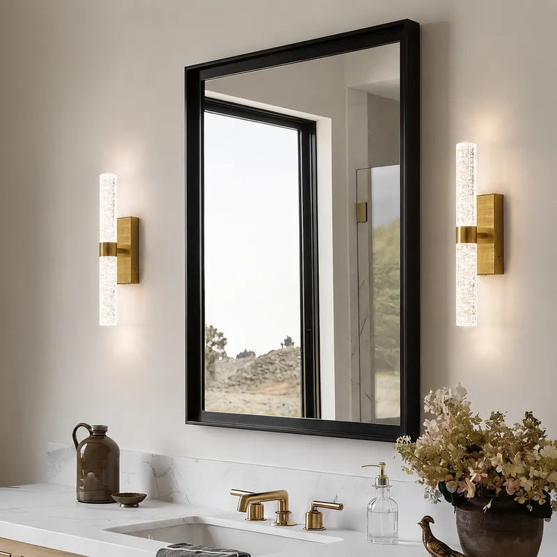 Crystal Bubble Wall Light, Dimmable with Remote