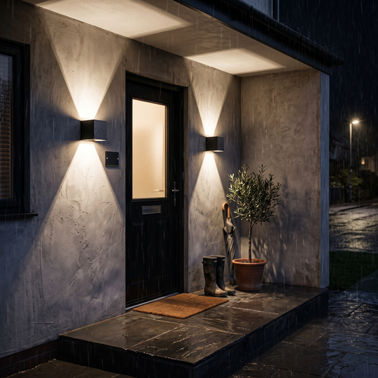 Adjustable Wall Light, LED Cube Sconce, Hardwired or Rechargeable, 4 Finishes