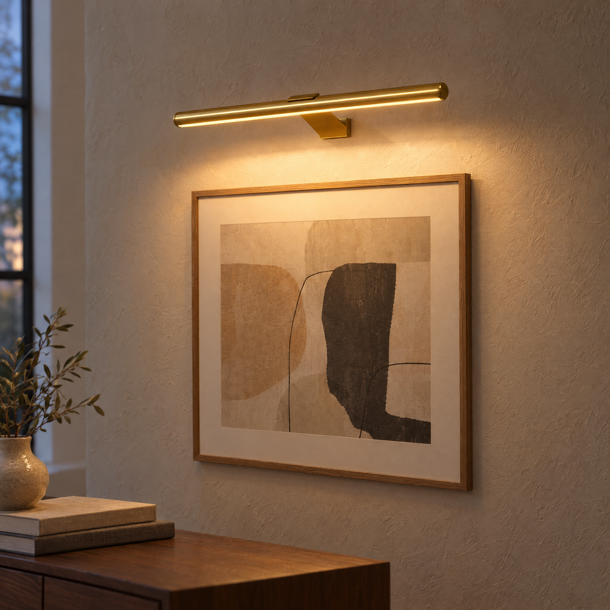 Cordless Picture Light, Rechargeable Art Light with Remote, 12 or 16 Inch