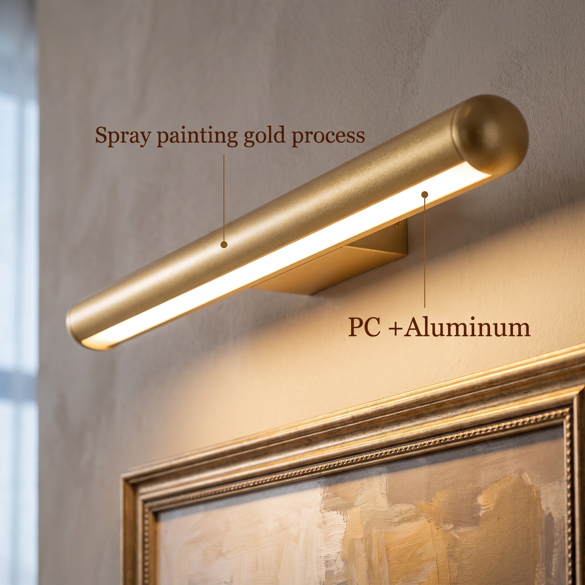 Cordless Picture Light, Rechargeable Art Light with Remote, 12 or 16 Inch