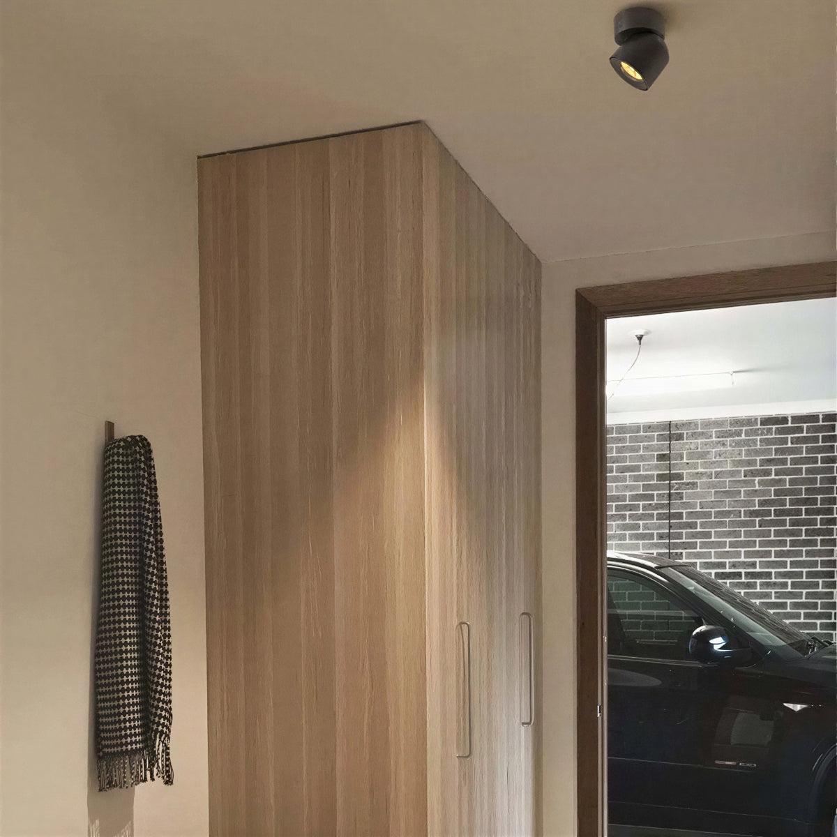 Ceiling Spotlight, Adjustable Angle LED Flush Mount, 2 Colors