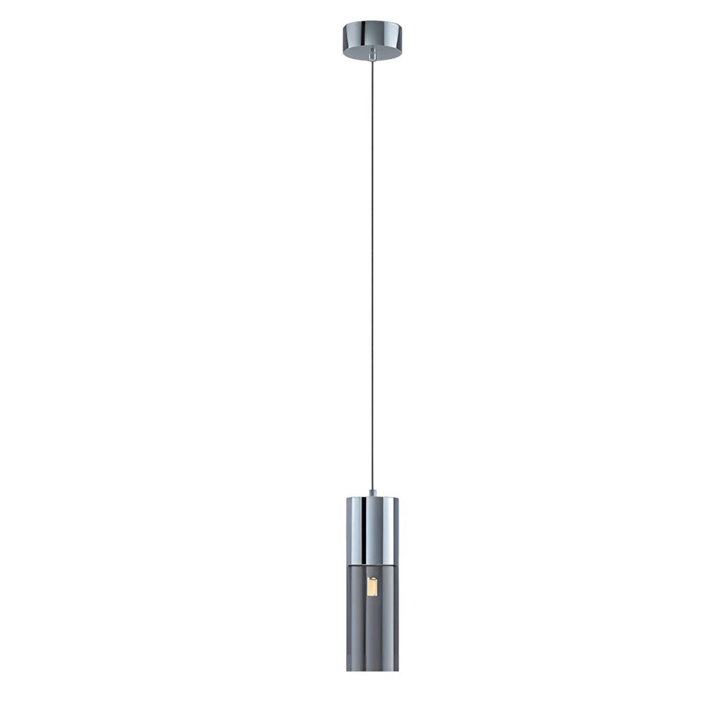 Mini Pendant Light - Smoked Glass Kitchen Island Ceiling Light