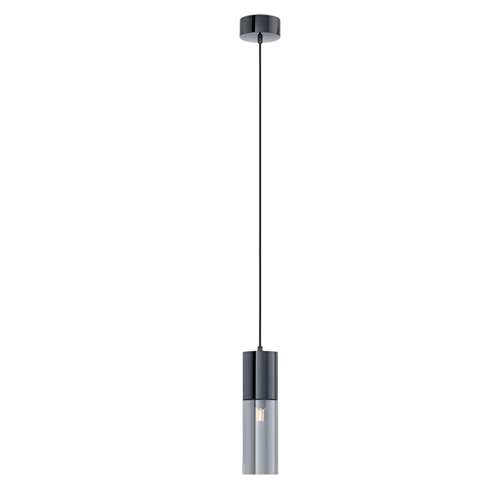 Mini Pendant Light - Smoked Glass Kitchen Island Ceiling Light